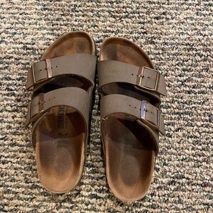 Birkenstock Brown Leather Sandals
